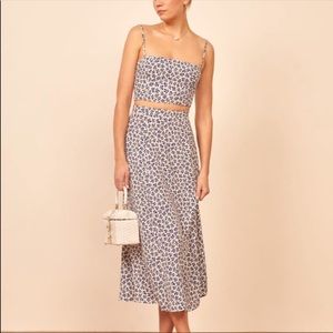 NWT Reformation Hayden Two Piece Size 2!